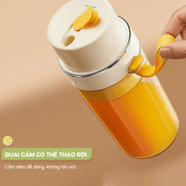 Máy xay sinh tố cầm tay Bear 0.4L + 0.1L 70W BL-4H05Z (LLJ-K05V8) - Ảnh 7