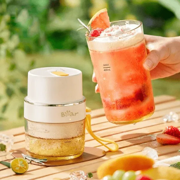 Máy xay sinh tố cầm tay Bear 0.4L + 0.1L 70W BL-4H05Z (LLJ-K05V8) - Ảnh 2