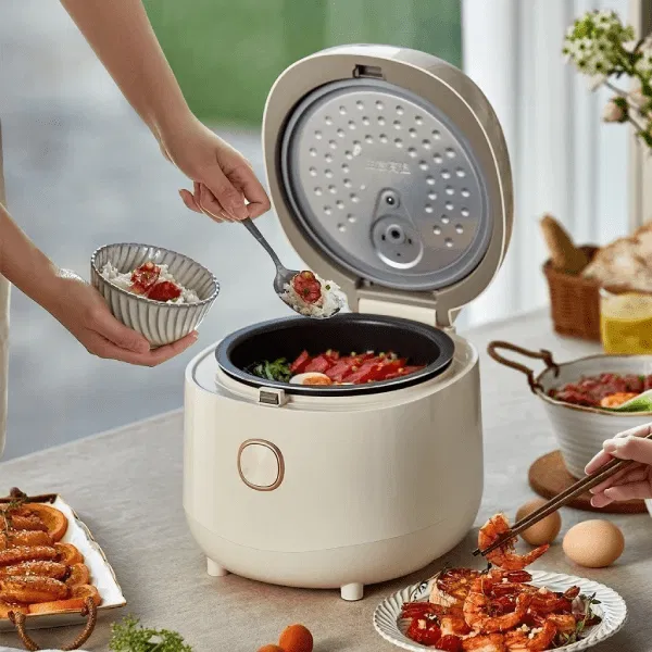 Nồi cơm điện 4L (1.5L VN) 800W Bear RC-4H40E (DFB-C40K6) - Ảnh 6