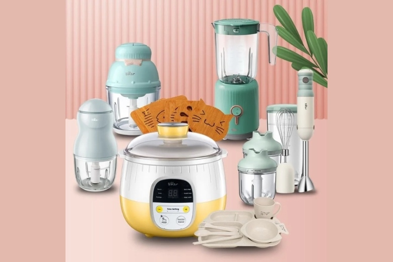 Giá sản phẩm đồ gia dụng cho mẹ và bé Bear hiện nay