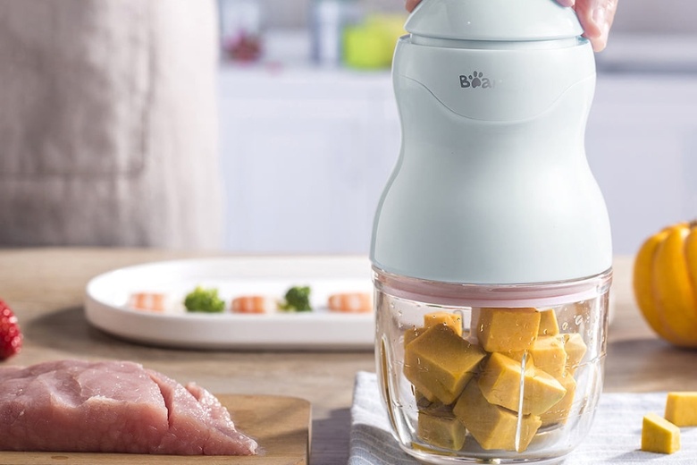 Máy xay thịt Bear mini dễ mang đi