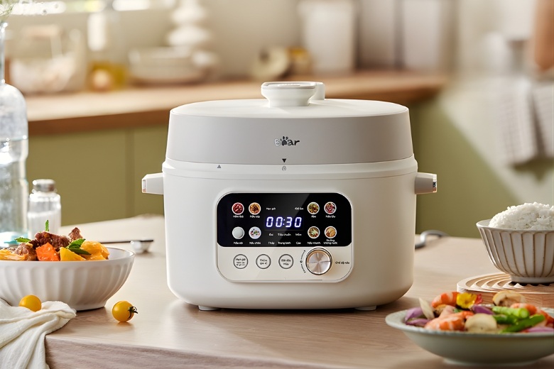 Nồi áp suất Bear thiết bị đáng đầu tư