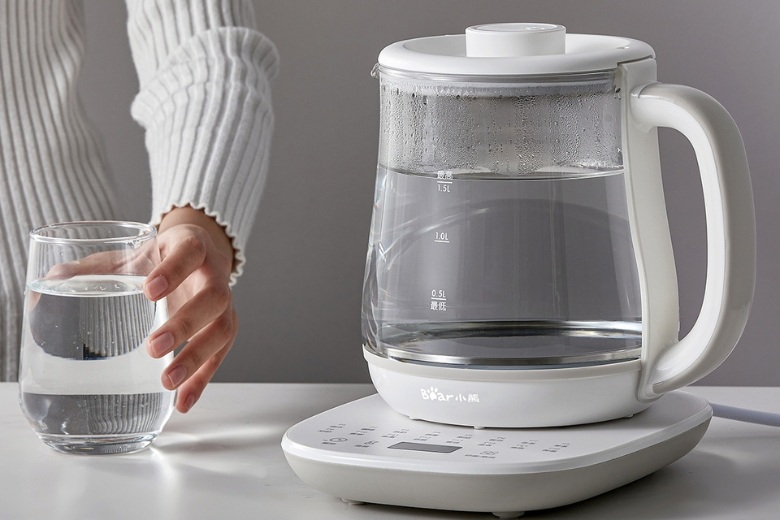 Bình pha trà Bear cách dùng máy hiệu quả