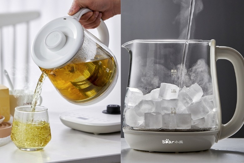 Bình pha trà Bear dung tích lớn cho gia đình đông người