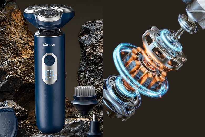 Máy cạo râu Bear thiết kế gọn nhẹ